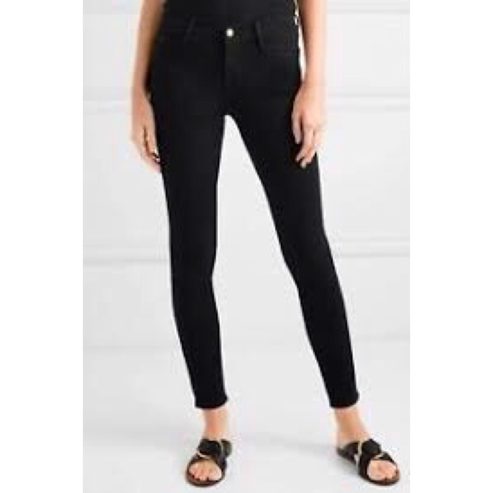 Frame Denim black Le Skinny de Jeanne Crop Size 23